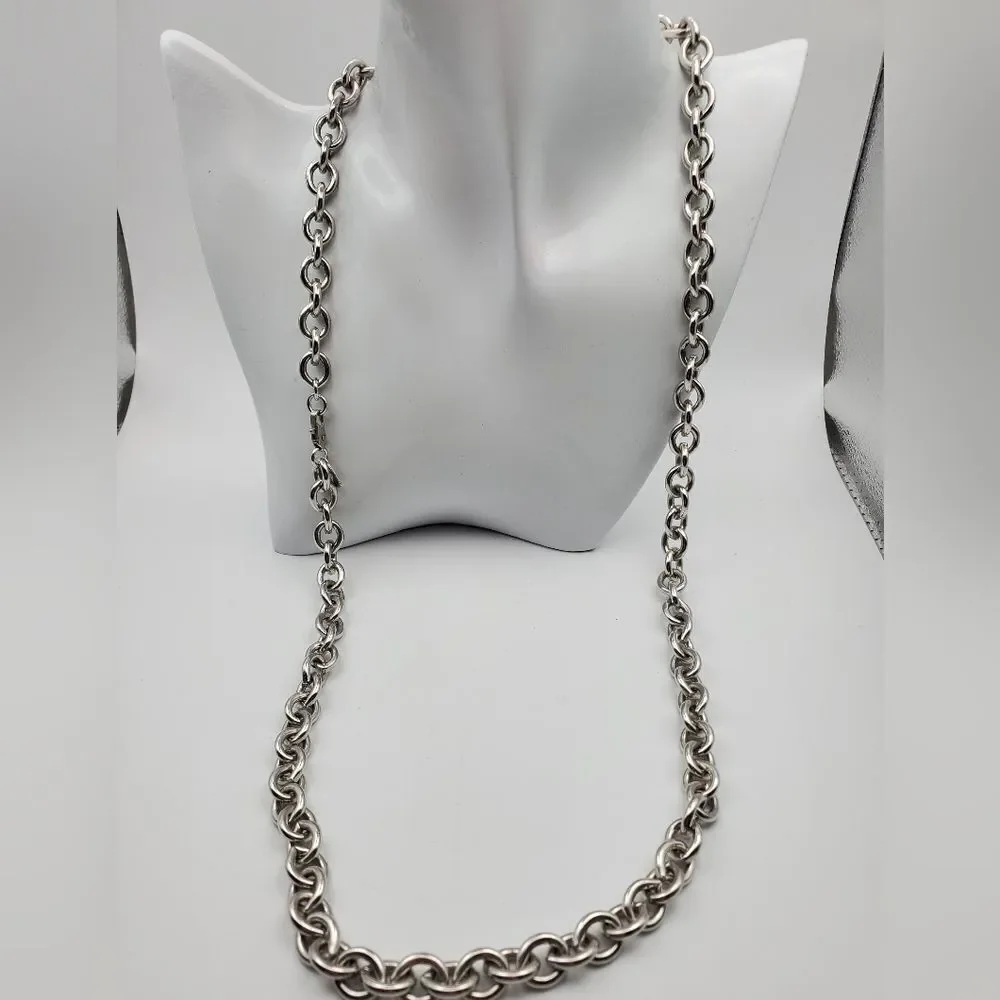 Monet Vintage cable chain‎ link unisex necklace